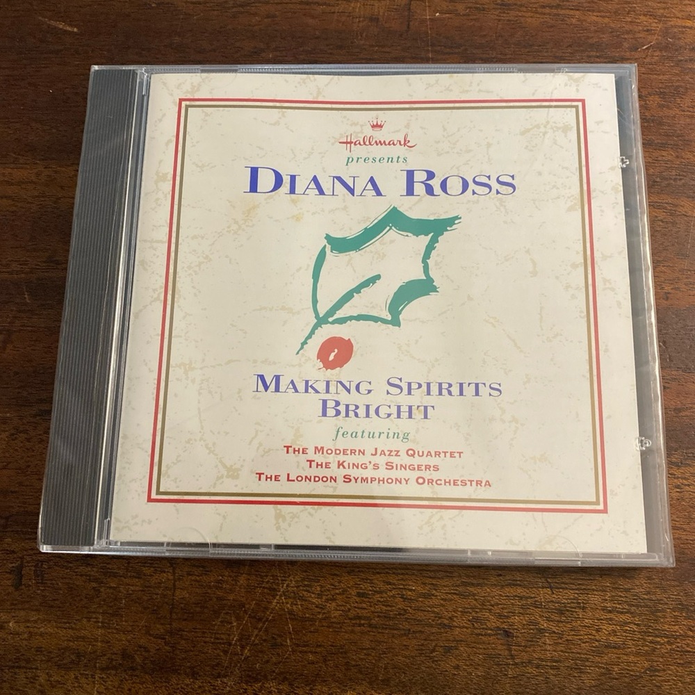 Brand New Sealed 1994 Diana Ross Making Spirits Bright CD Hallmark